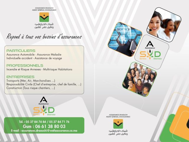 Assurances Draouchi - Salé - +212 5378-47484
