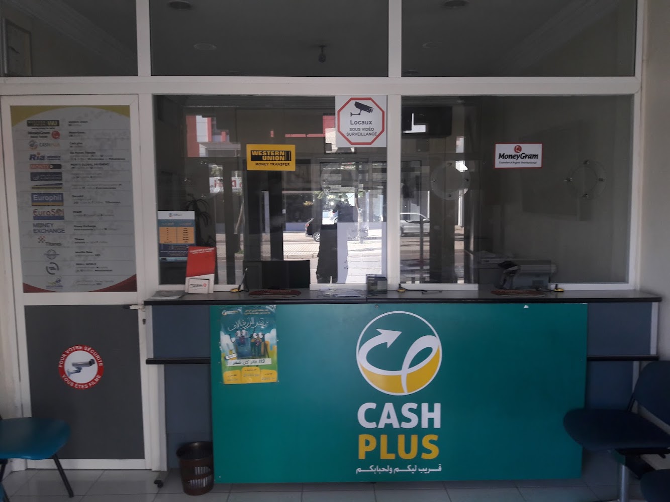 WESTERN UNION MONYEYGRAM CASHPLUS CHANGE