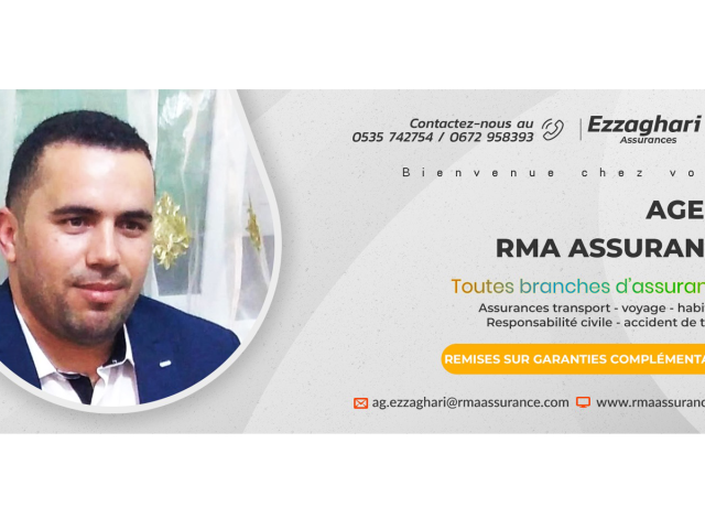 Ezzaghari Assurances - Fès - +212 672-958393