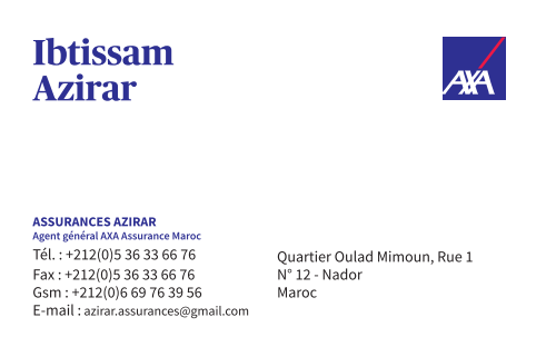 ASSURANCES AZIRAR - Nador - +212 669-763956