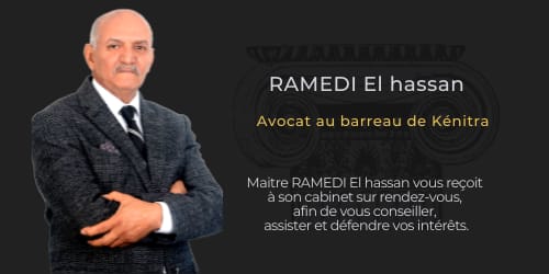 CABINET AVOCAT RAMEDI ELHASSAN - Kénitra - +212 661-376269