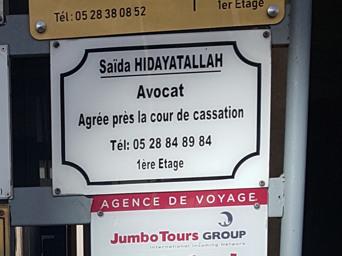 AVOCAT Saïde Hidayatallah