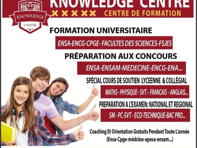 centre al maarifa - Kénitra - +212 661-567120