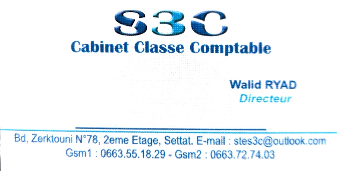 Cabinet classe comptable
