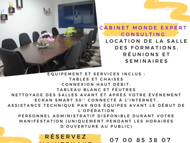 Cabinet Monde Expert Consulting C-MEC - Mohammédia - +212 603-496974