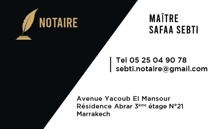Maître Safaa SEBTI Notaire