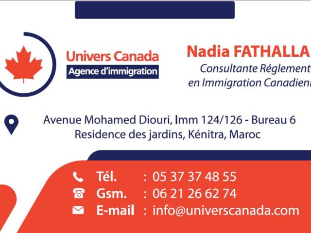 Univers Canada - Kénitra - +212 5373-74855