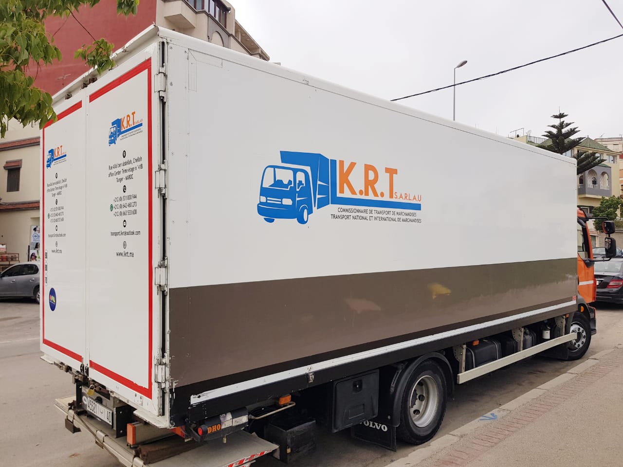 LKRT Transport de marchandises national et international Tanger et Commissionnaire de transport Tanger Maroc