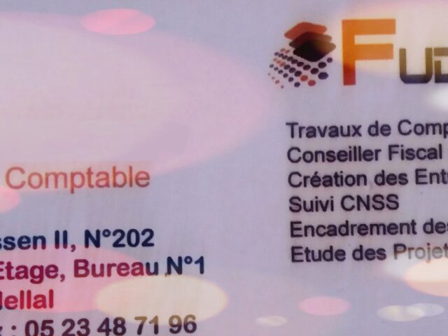 Fiduciaire.FUDCOM sarl - Béni Mellal - +212 5234-87196