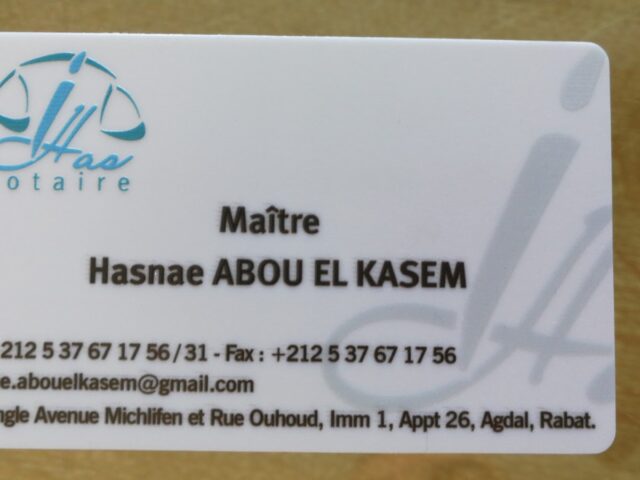 Hasnae Abou El Kasem - Rabat - +212 5376-71756