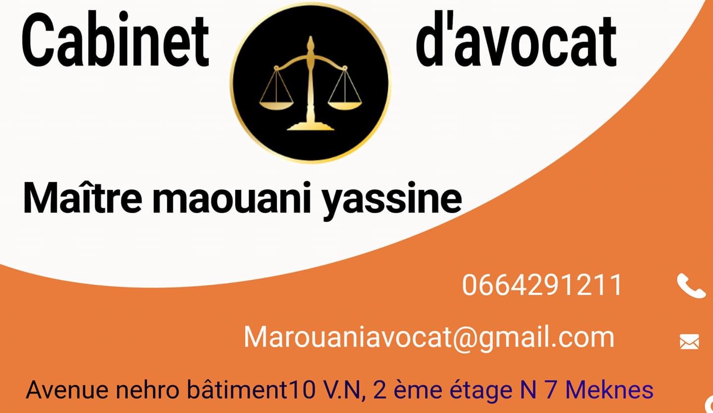 Cabinet d’avocat maître marouani yassine