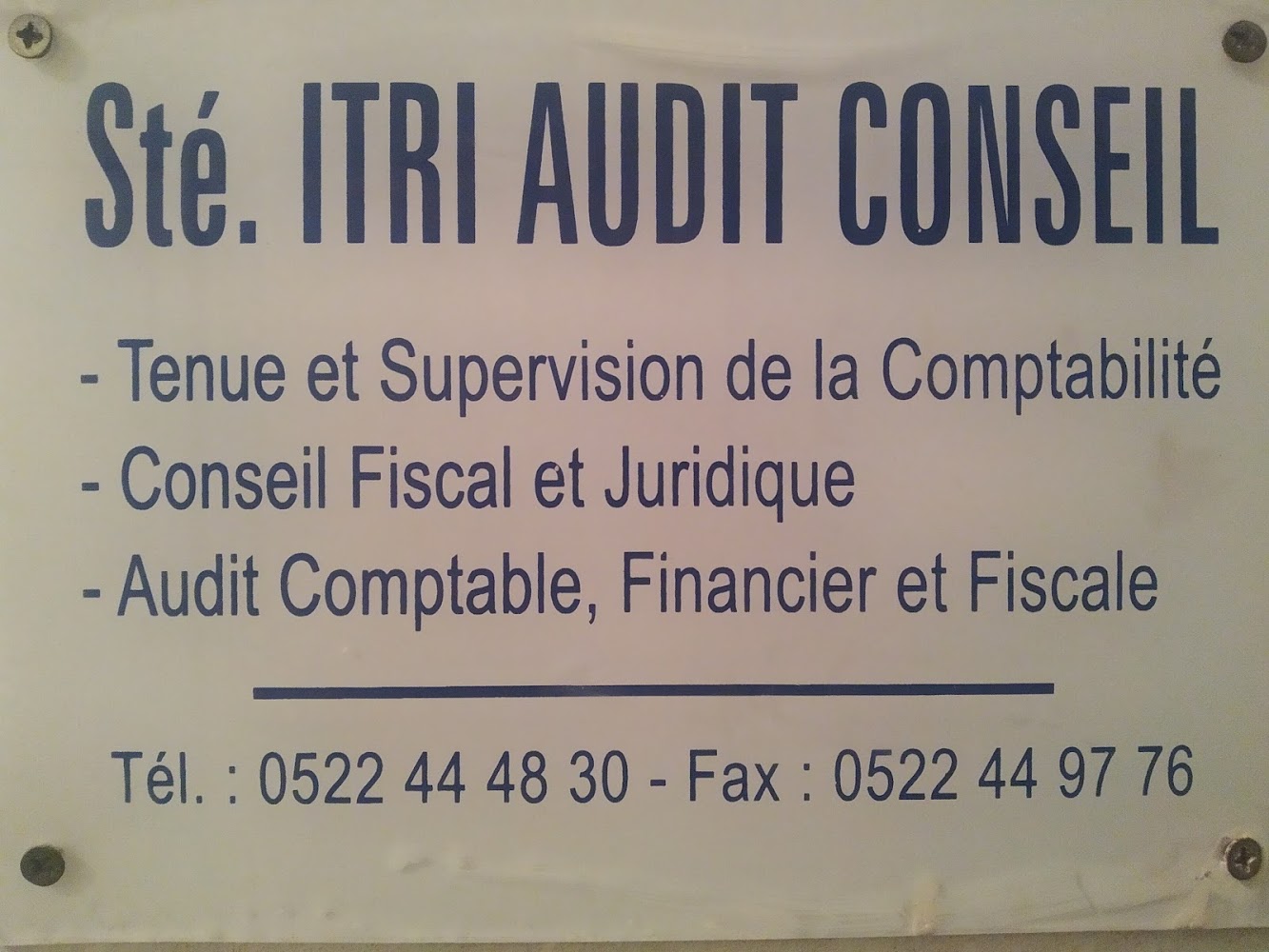 ITRI Audit conseil