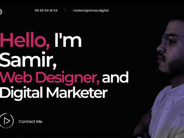 RIMAS Digital | Création site web et digital marketing services - Tanger - +212 631-854081