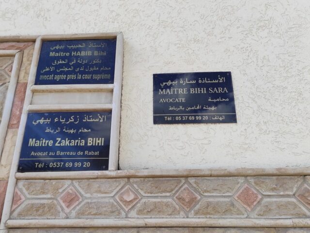 Maître Habib Bihi - Rabat - +212 5376-99920