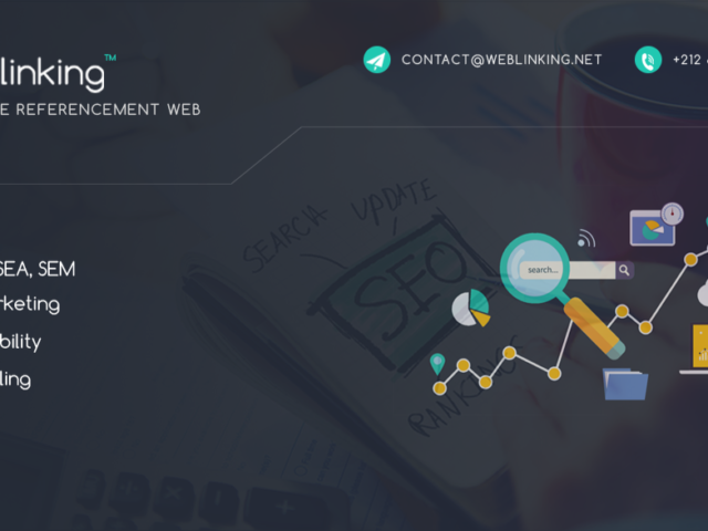 Agence de référencement & e-marketing Weblinking.net - Agadir - +212 642-011536