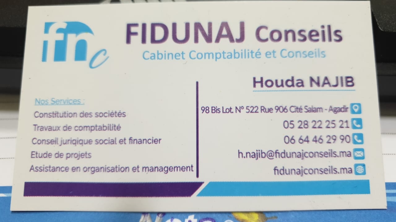 FIDUNAJ CONSEILS ( COMPTABILITE & CONSEILS)