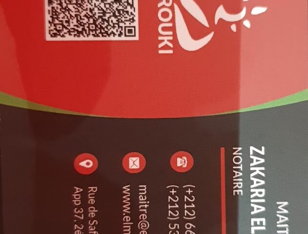 Etude EL MABROUKI ZAKARIA NOTAIRE - Meknès - +212 5355-22127