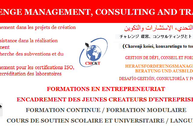 CMC&T SARL au - Mohammédia - +212 613-507462
