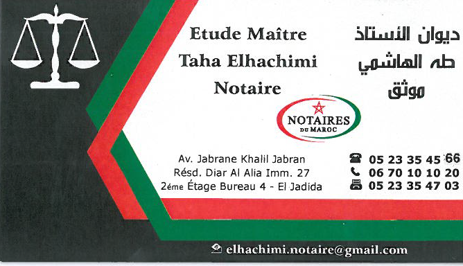 maitre Taha ELHACHIMI