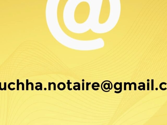 Notaire BOUCHHA Mohamed - Marrakech - +212 661-483585