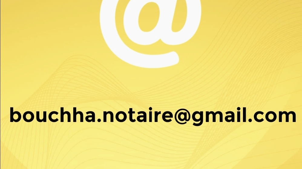 Notaire BOUCHHA Mohamed