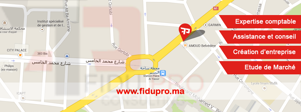FIDU.PRO CONSULTING : Création de société et domiciliation d'entreprise Casablanca