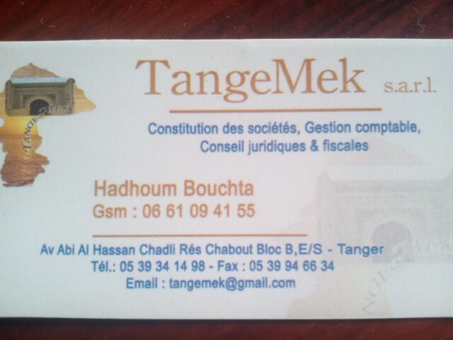 TangeMek - Tanger - +212 5393-41498
