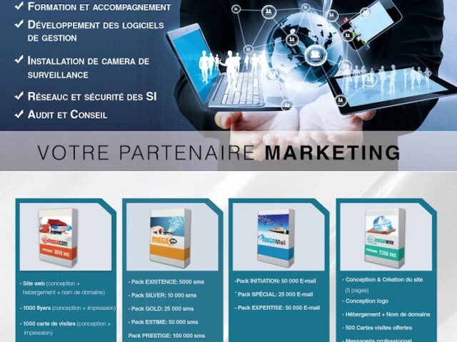 MEGACOMSYS : Agence web offshore, Agence web maroc, Agence digitale maroc, Agence web marrakech - Marrakech - +212 661-883405