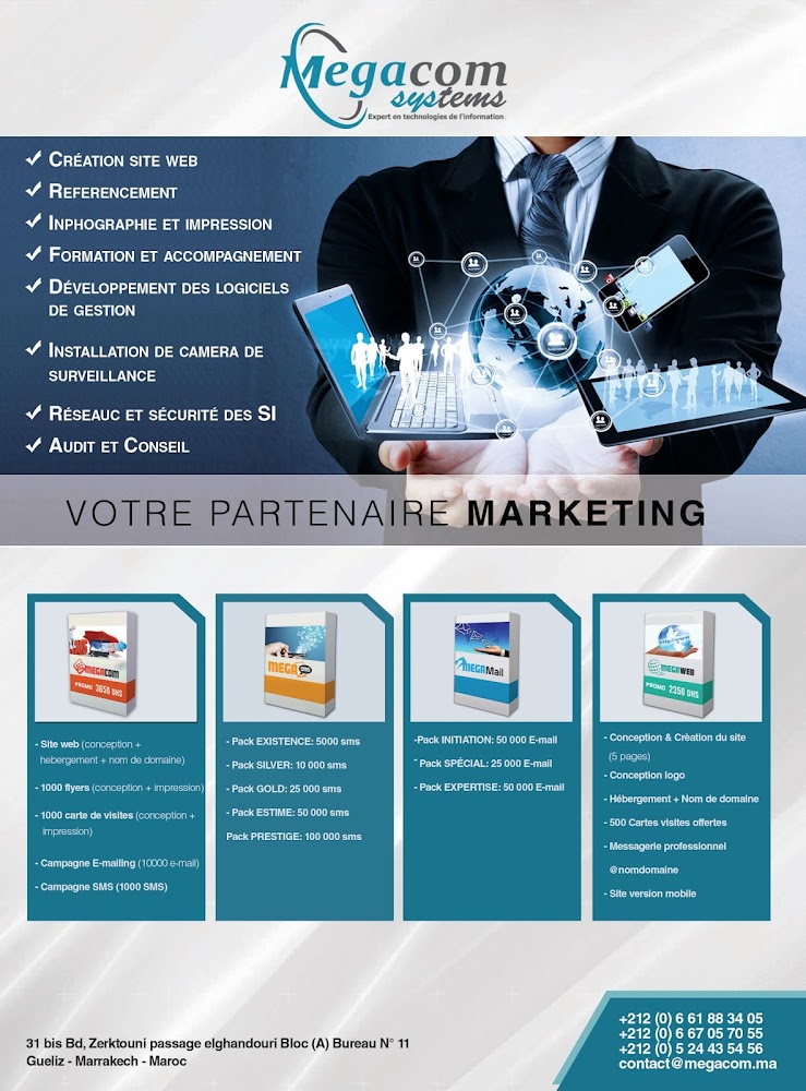 MEGACOMSYS : Agence web offshore