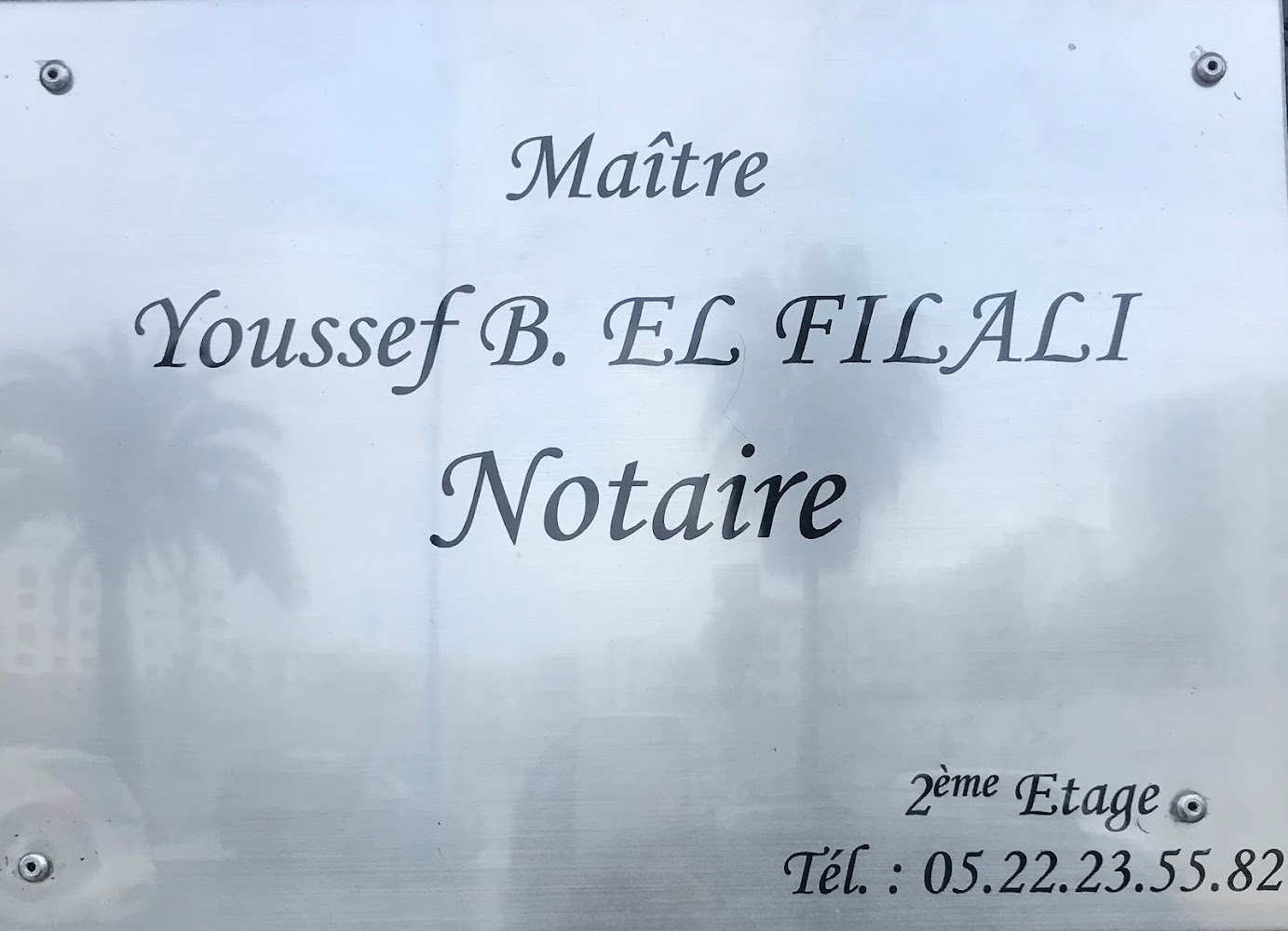 Maître Youssef BENABDELKRIM EL FILALI