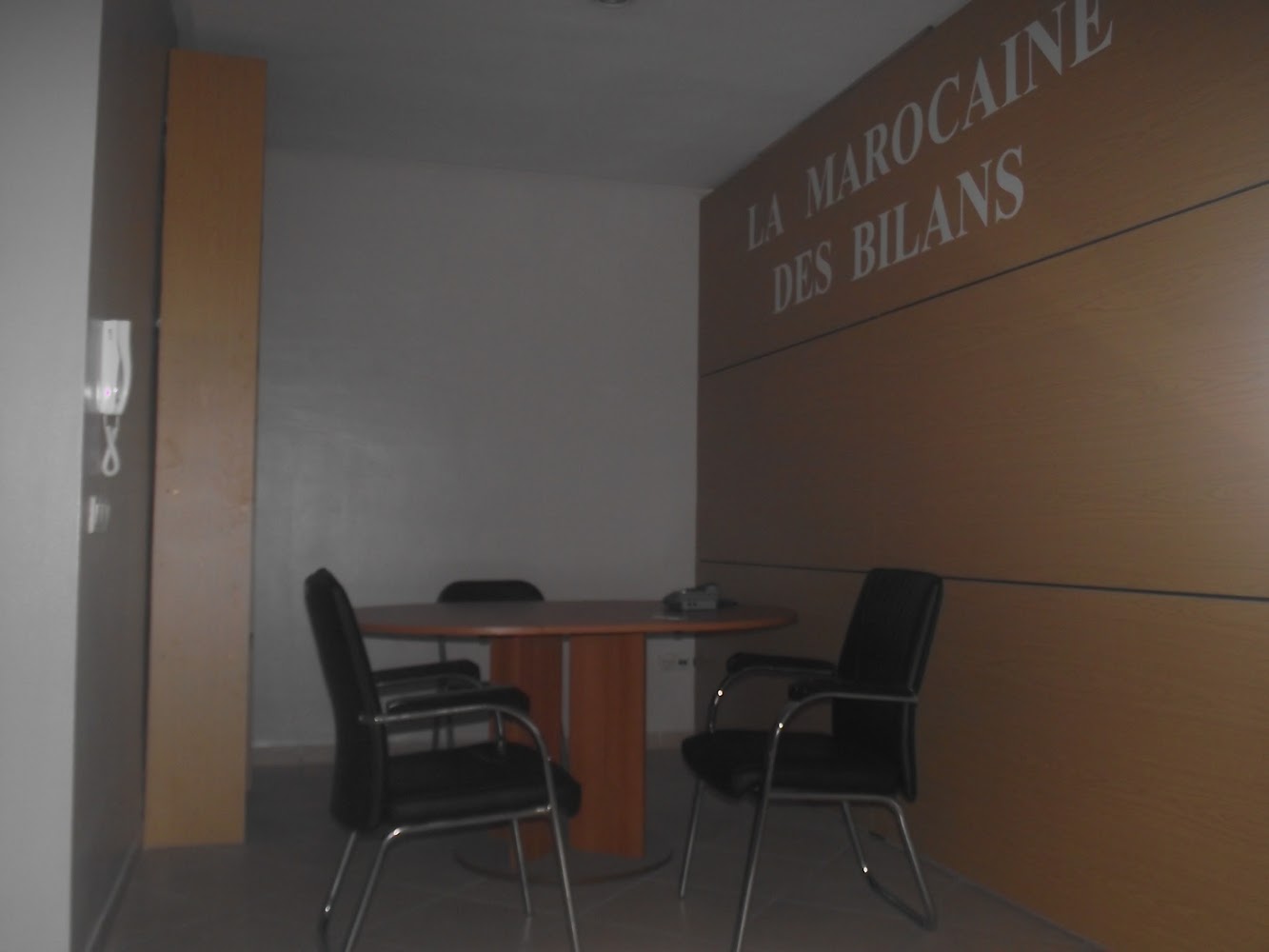 LA MAROCAINE DES BILANS