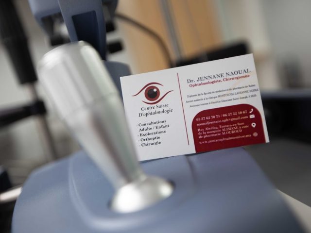 Centre Ophtalmologie Suisse / Ophtalmologue Témara / Dr JENNANE Naoual - Témara - +212 5376-27071