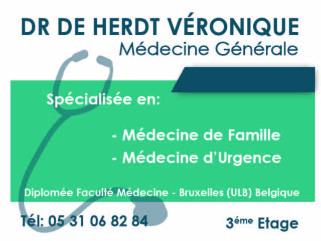 Dr De Herdt Veronique - Tanger - +212 531-068284
