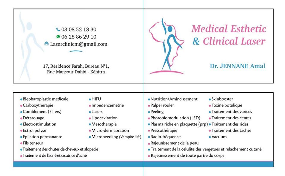 Dr Jennane Amal - Medecin Esthetique Kenitra