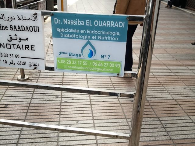 Dr ELOUARRADI Nassiba - Inezgane - +212 5283-31755