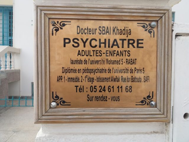 Docteur Sbai khadija - Psychiatre الدكتورة السباعي خديجة -الطب النفسي - Safi - +212 5246-11168