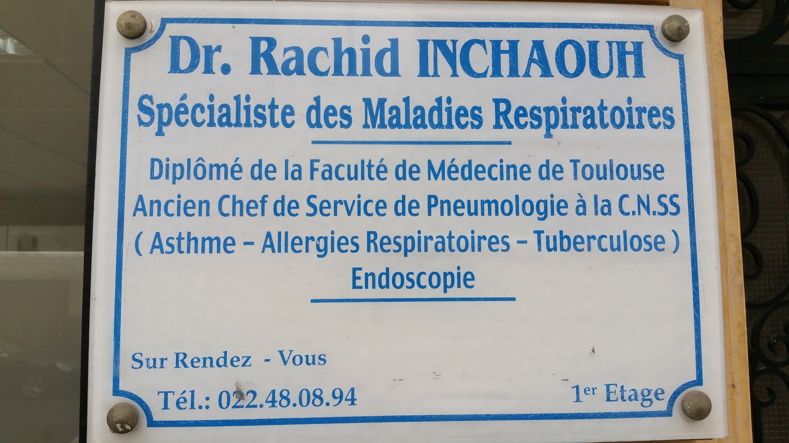 Dr inchaouh rachid