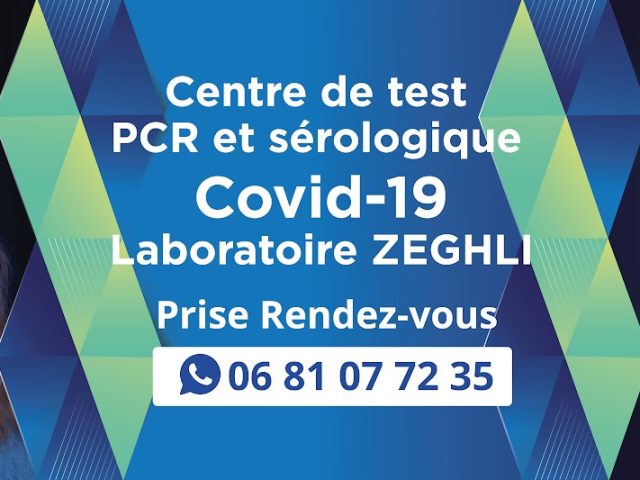 test PCR ZEGHLI oujda - Oujda - +212 681-077235