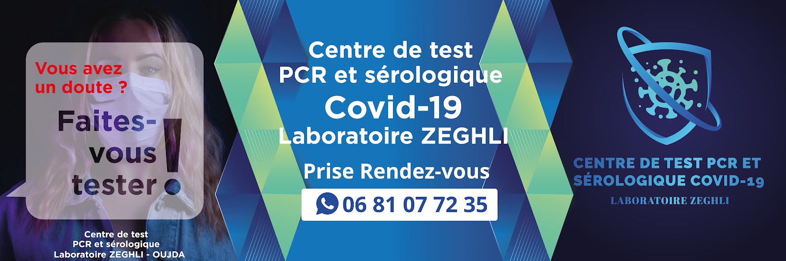 test PCR ZEGHLI oujda