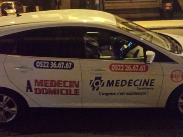 Medecin à domicile casablanca - TARIF 300 DH - Casablanca - +212 5222-66767