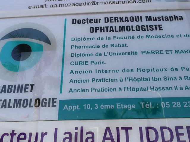 Dr DERKAOUI Mustapha - Agadir - +212 5282-38800