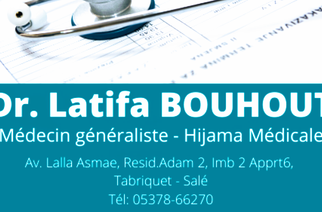 Dr. Latifa BOUHOUT - Salé - +212 5378-66270