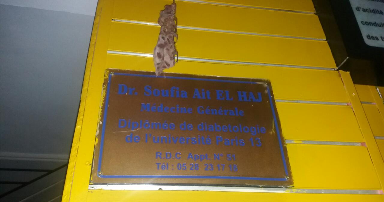 DOCTEUR SOUFIA AIT ELHAJ