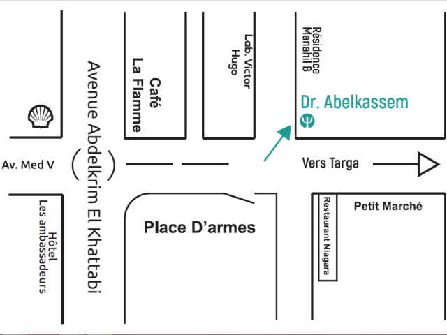 DR ABELKASSEM LHABIB PSYCHIATRE PSYCHOTHÉRAPEUTE MARRAKECH - Marrakech - +212 5244-30601