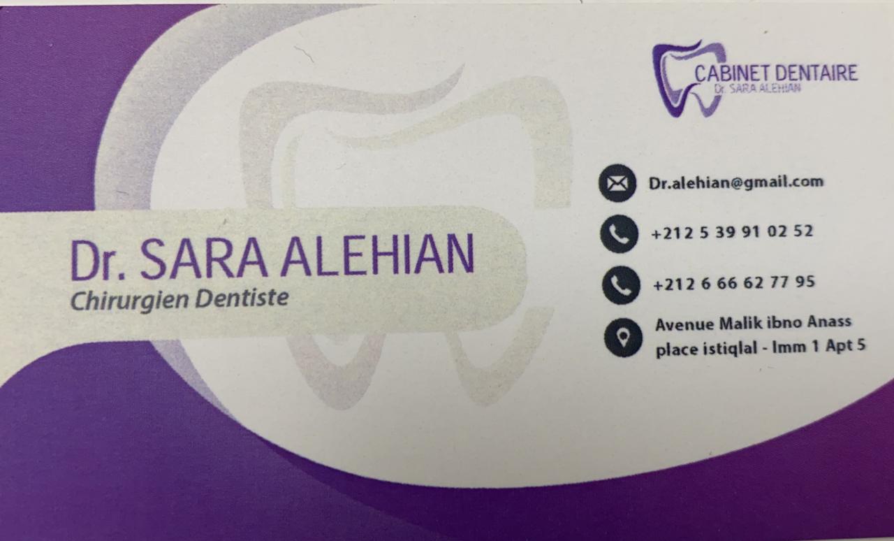 Cabinet dentaire Sara Alehian