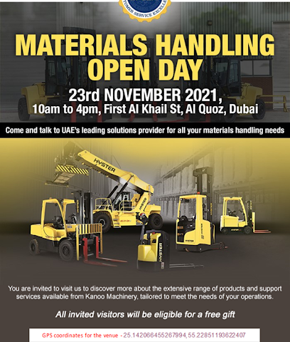 Kanoo Machinery - Al Ain - Ajman - +971 800 56100
