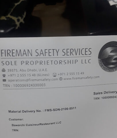 Fireman Safety Services LLC - Ajman - +971 2 555 1548