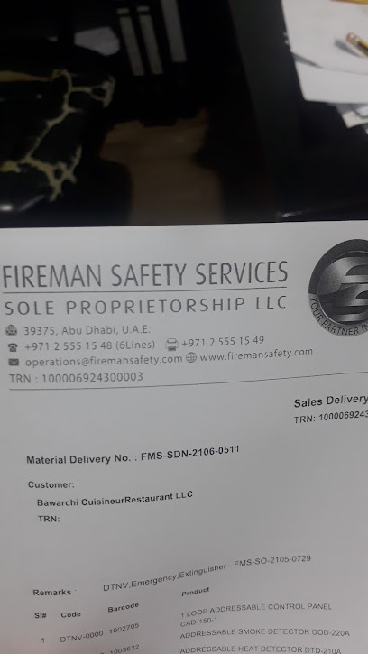 Fireman Safety Services LLC - United Arab Emirates|Musaffah|Unnamed Road|Mussafah