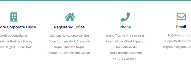 Glorious Consultants - Glorious HR - Ajman - +971 4 550 9346