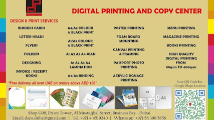 Design and Print Services - Abu Dhabi - +971 4 451 9240